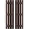 Ekena Millwork Americraft 4-Board, 3 Batten Exterior Real Wood Spaced Board-n-Batten Shutters, ARW401SB415X77TBH, PR ARW401SB415X77TBH - alternate 1